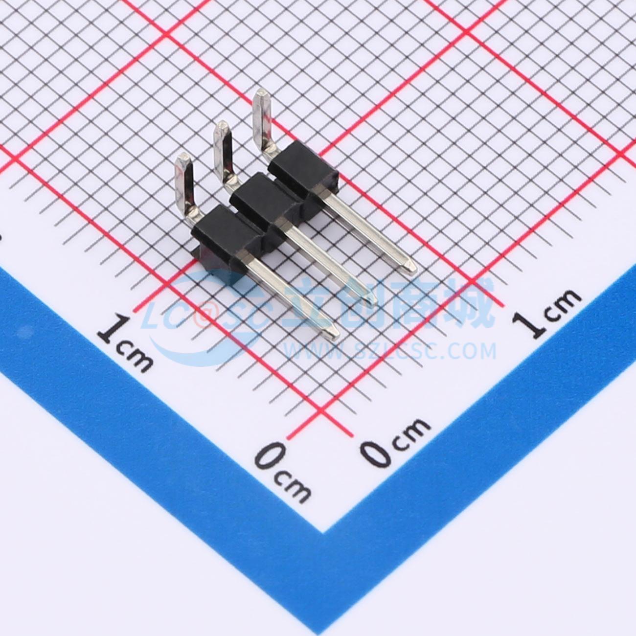 点击查看大图 HX PZ2.54-1x3P WZ实物图