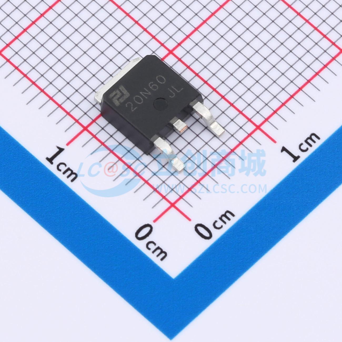 点击查看大图 PJM20N60TE实物图