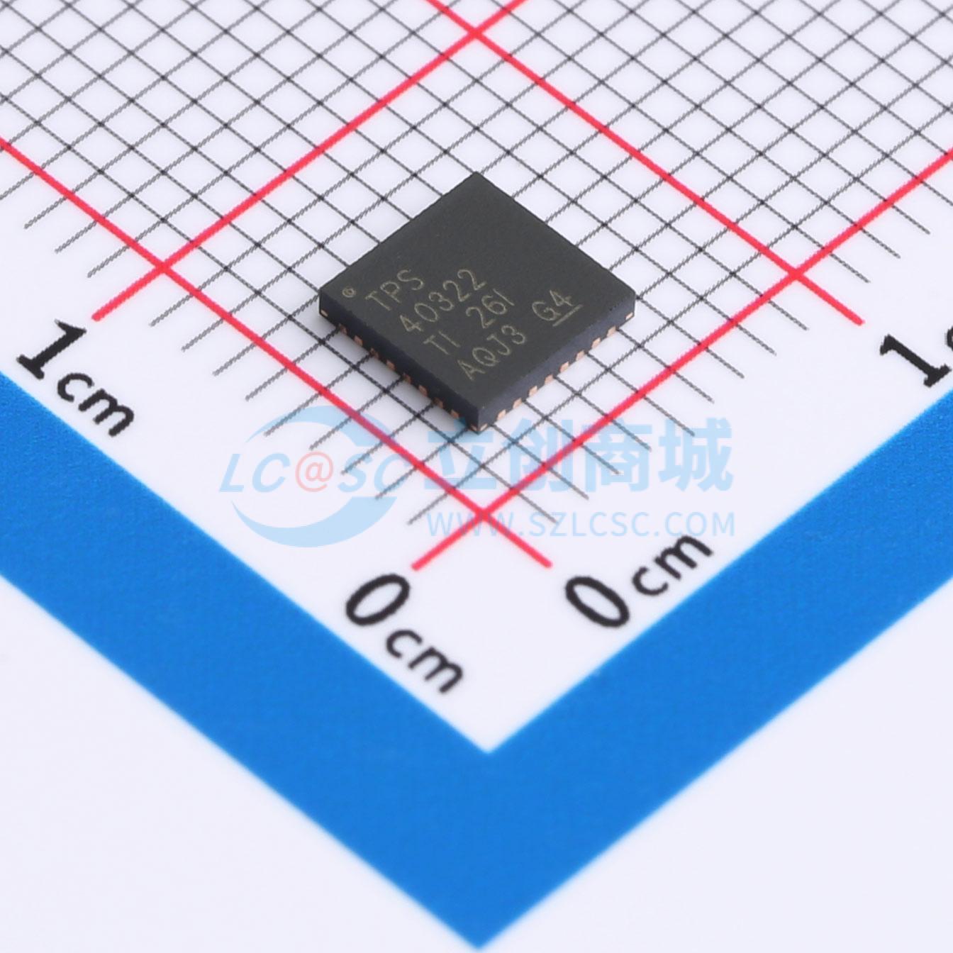 点击查看大图 TPS40322RHBT实物图