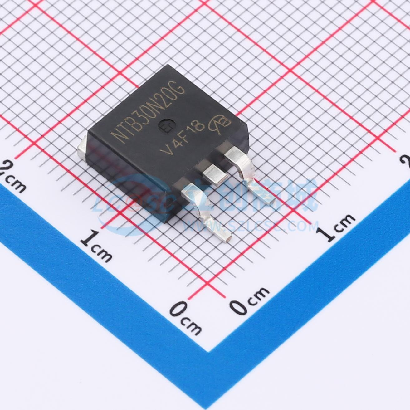 点击查看大图 NTB30N20T4G-VB实物图
