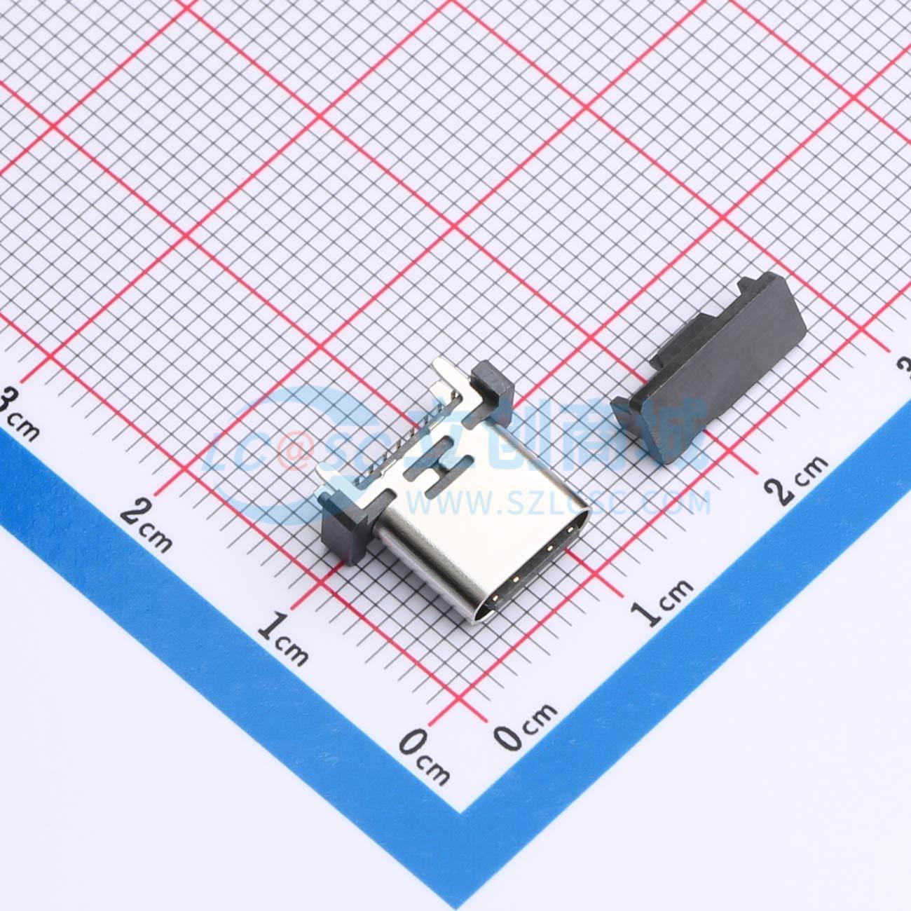 点击查看大图 TYPE-C 16P LTH9.3 143实物图