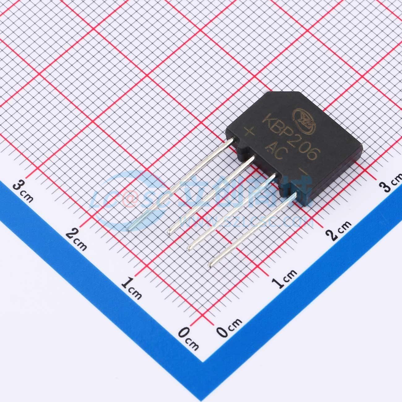 点击查看大图 KBP206实物图