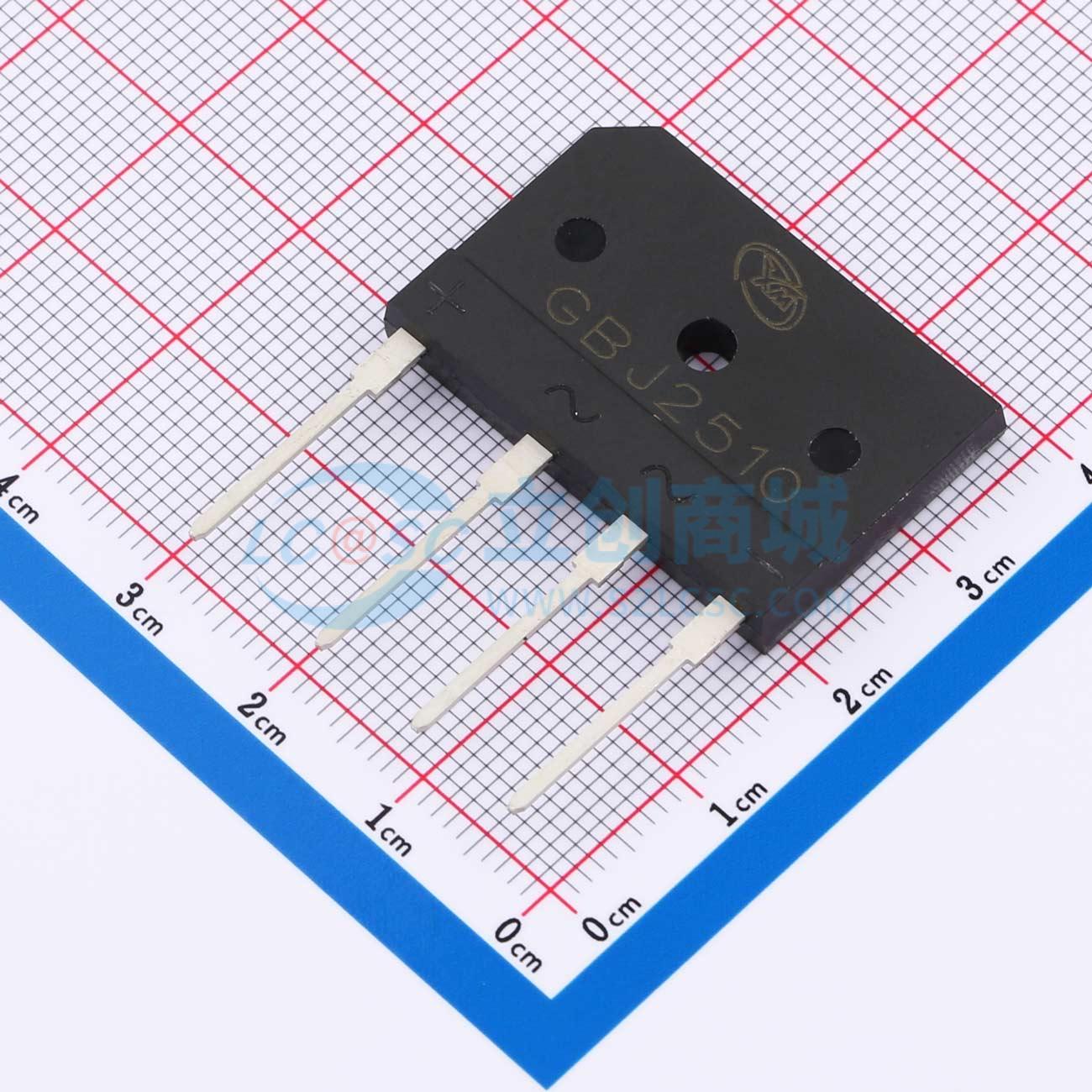 点击查看大图 GBJ2510实物图