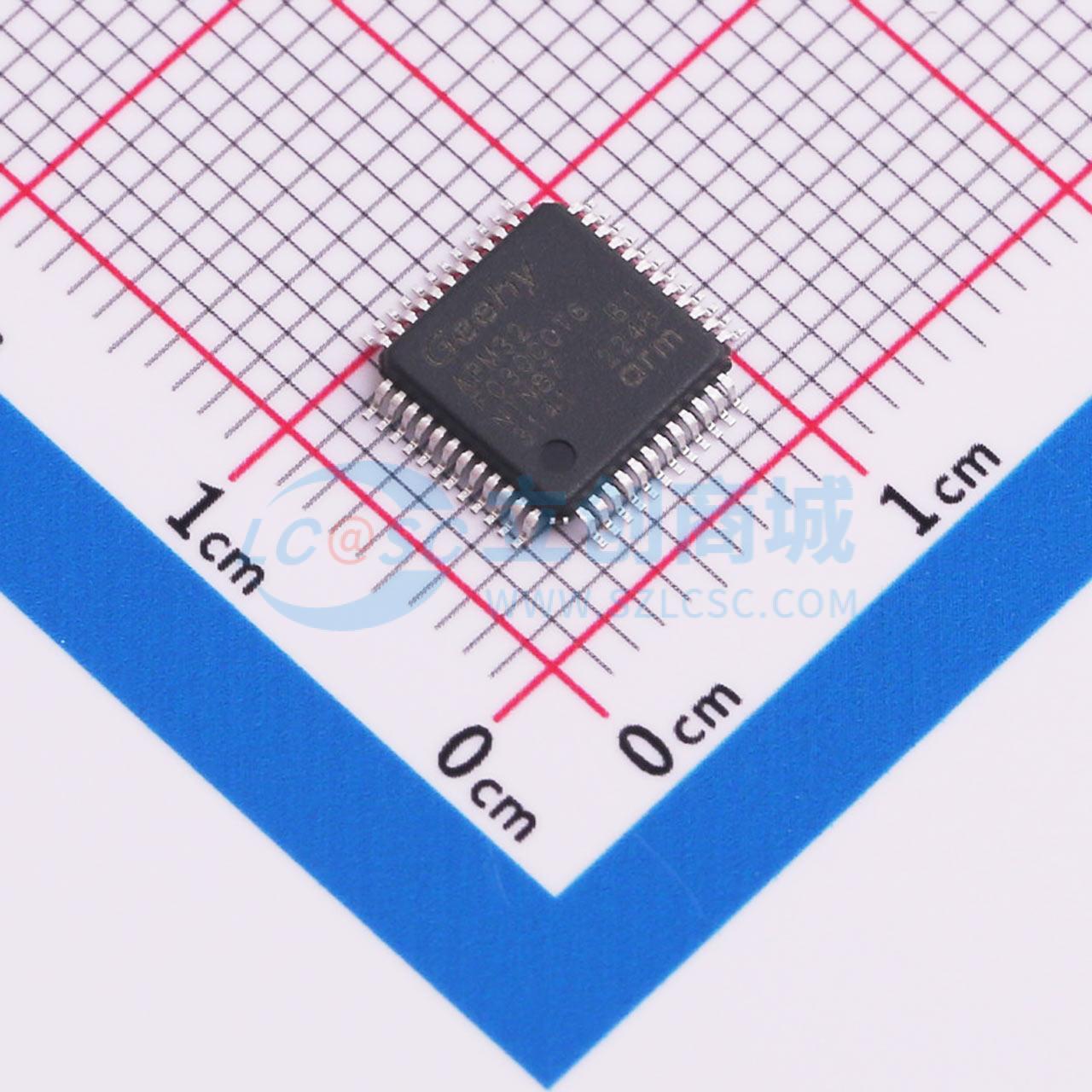 点击查看大图 APM32F030CCT6实物图