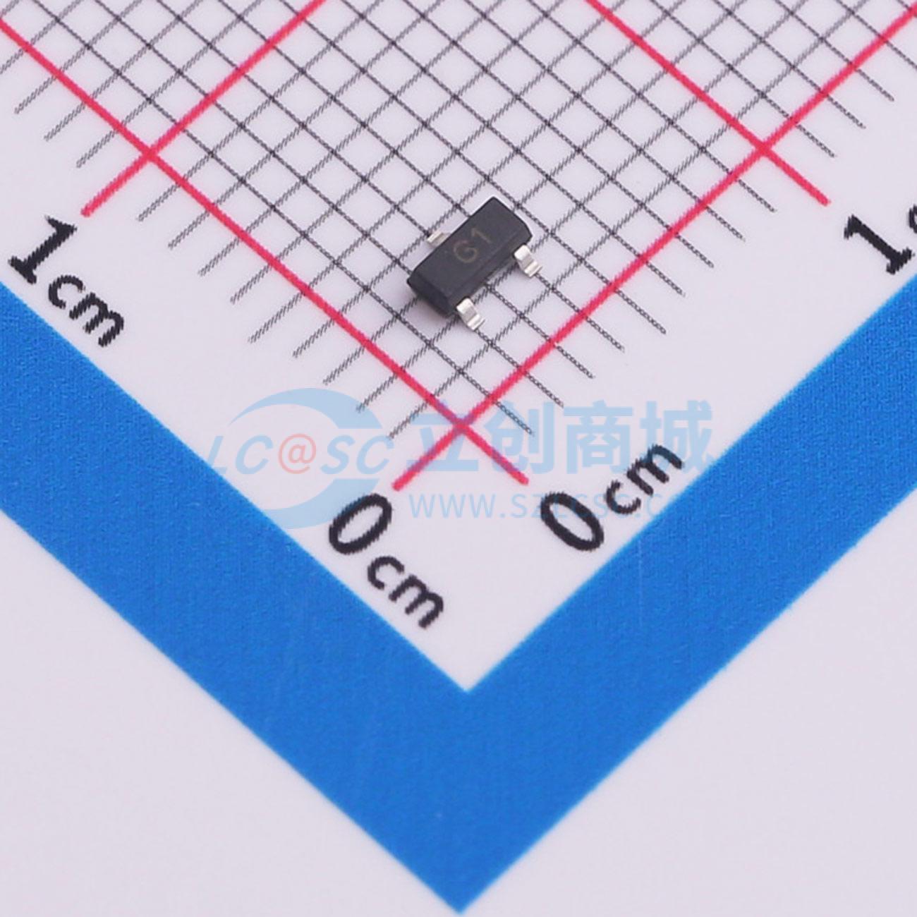 点击查看大图 MMBT5551实物图