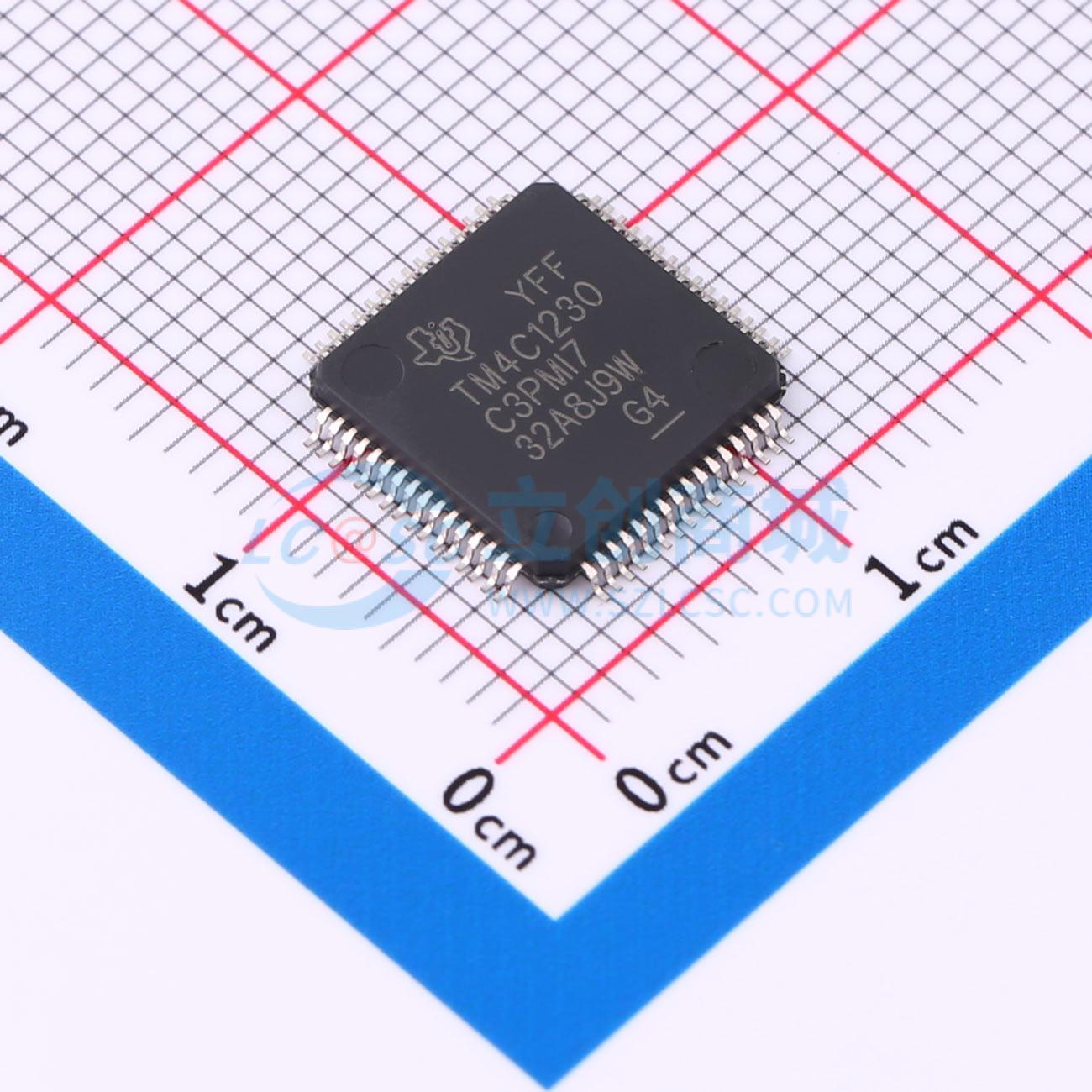 点击查看大图 TM4C1230C3PMI7R实物图