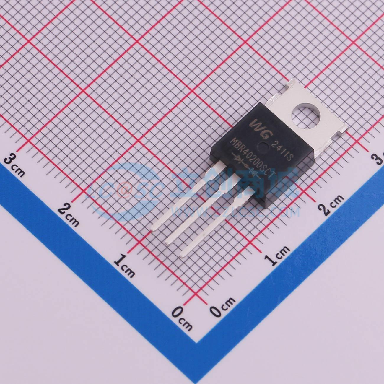 点击查看大图 MBR40200SCT实物图