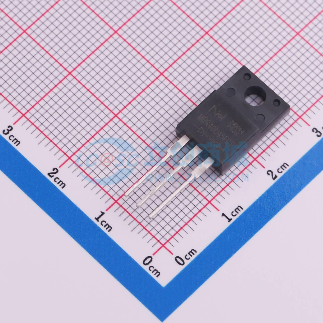 点击查看大图 MBR40U45FCT实物图