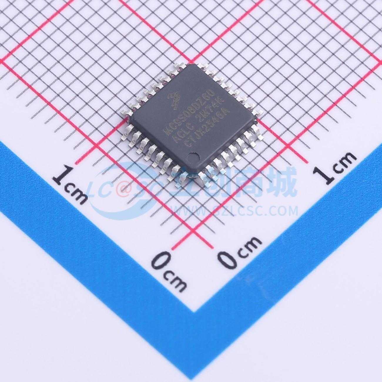 MC9S08DZ60ACLC实物图