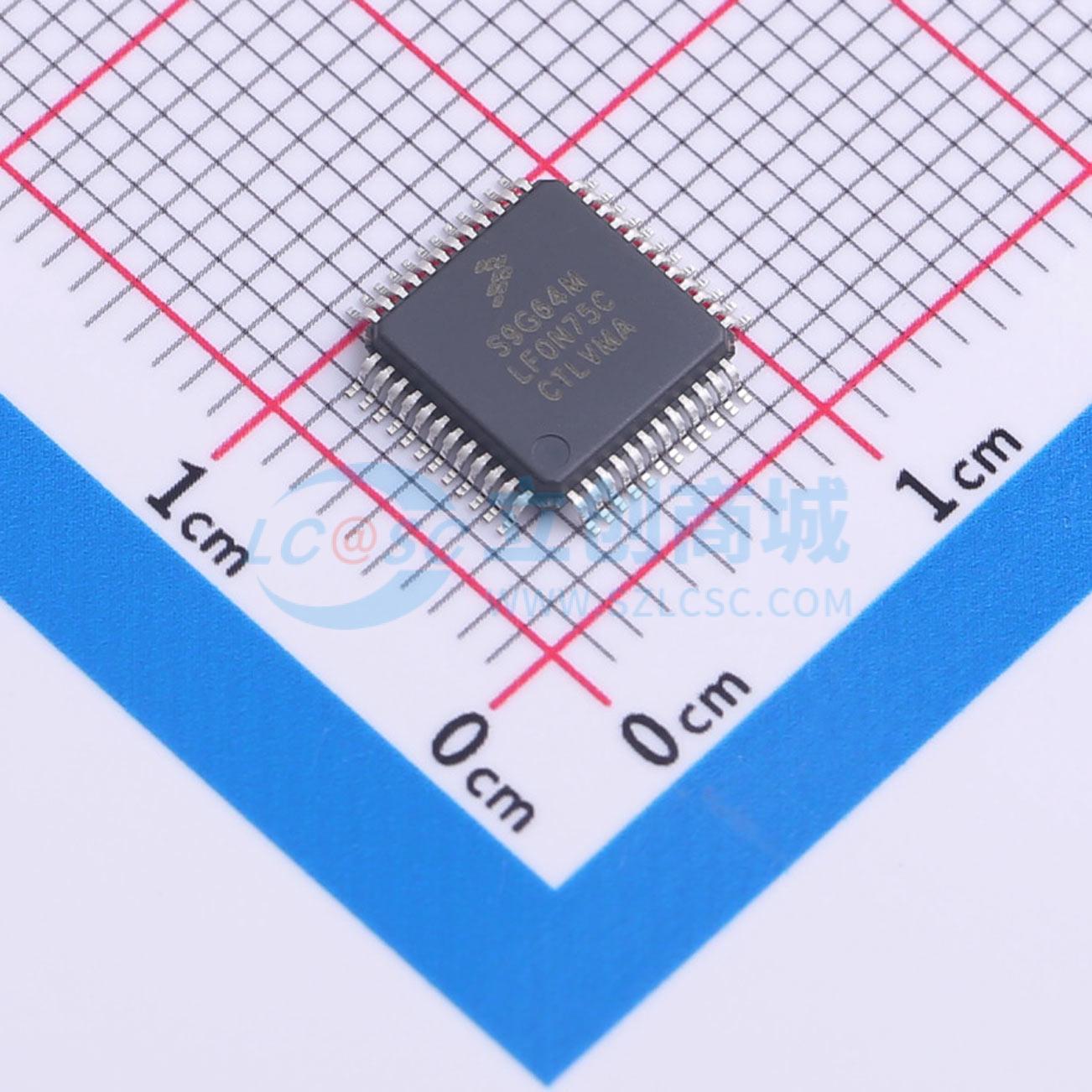 点击查看大图 S9S12G64F0MLF实物图