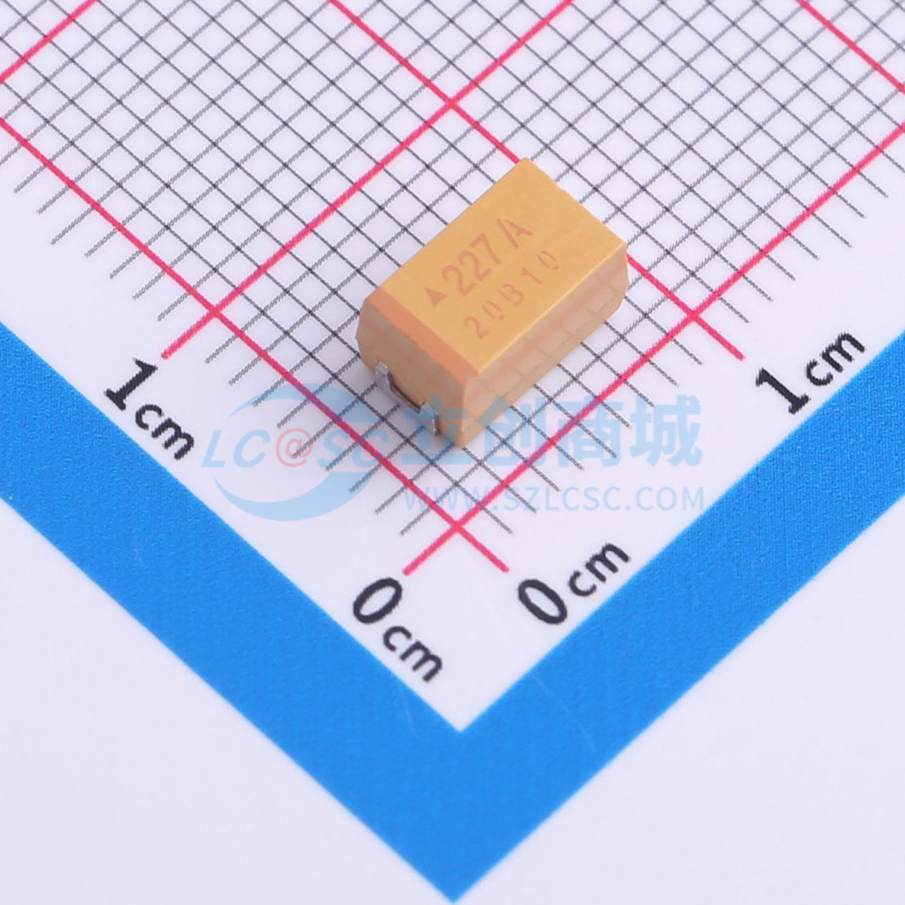 TAJE227M010RNJ实物图