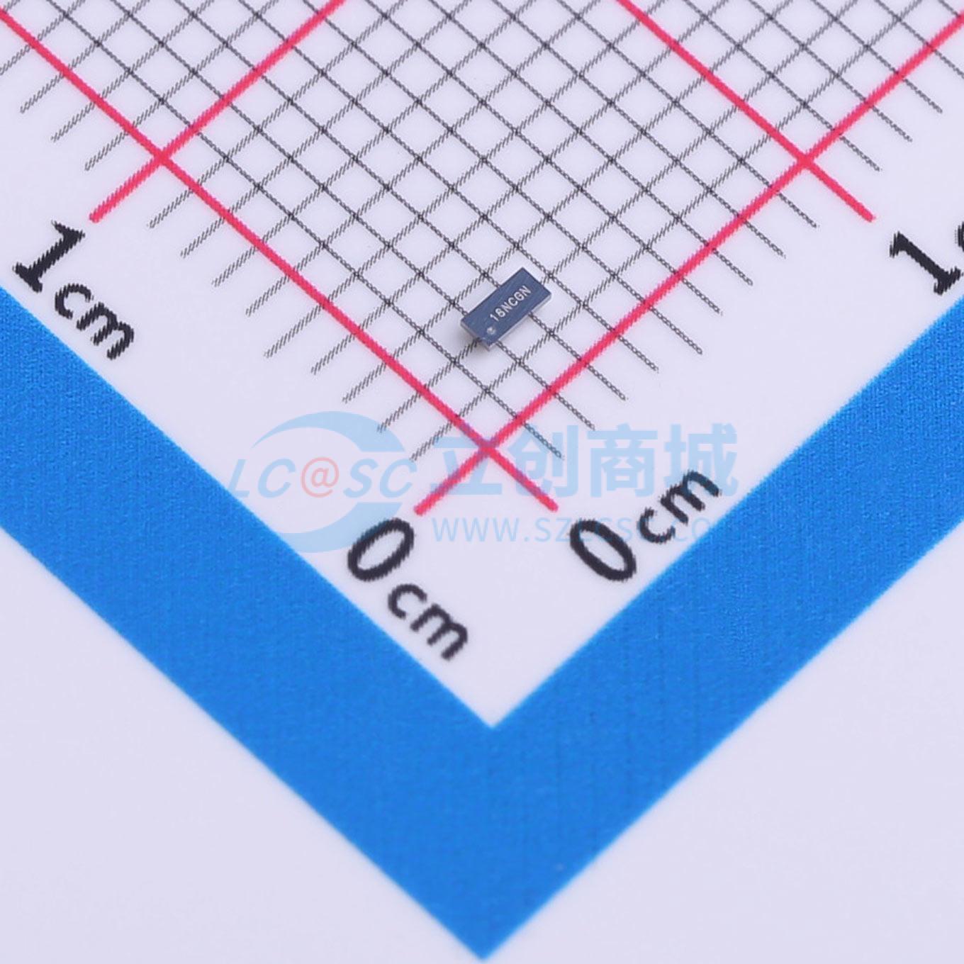 SN74LVC2G32YZPR实物图