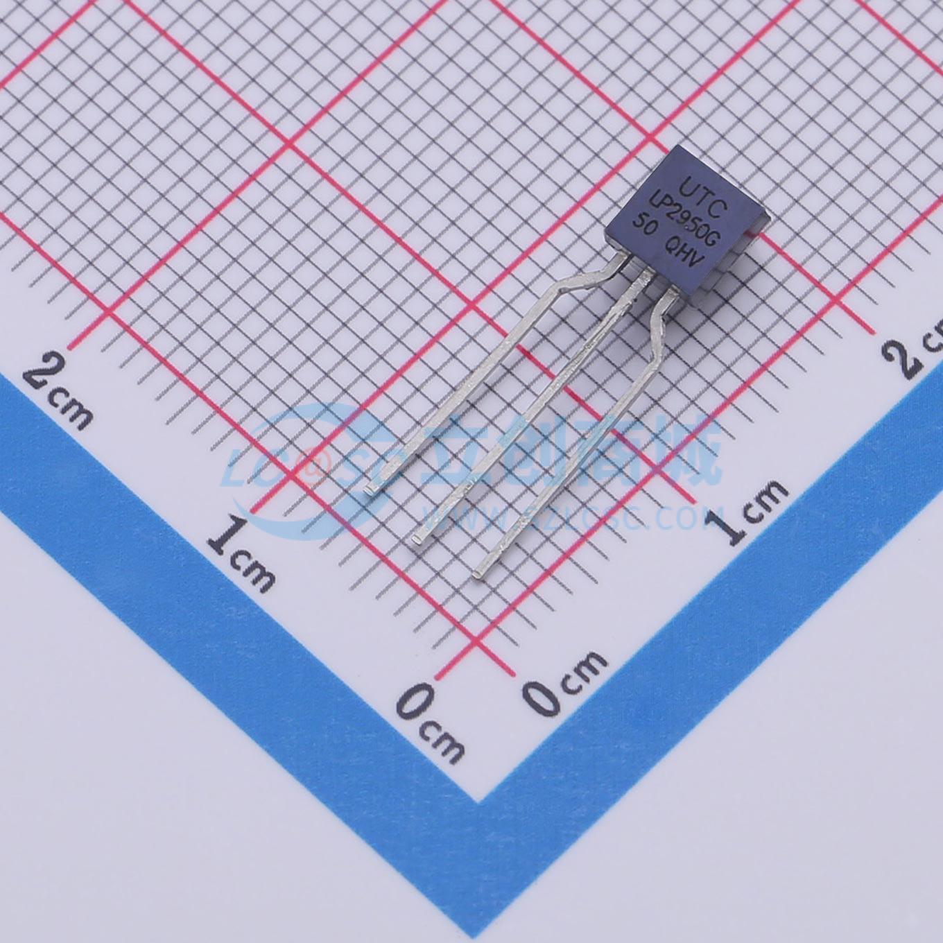 点击查看大图 LP2950G-50-T92-B实物图