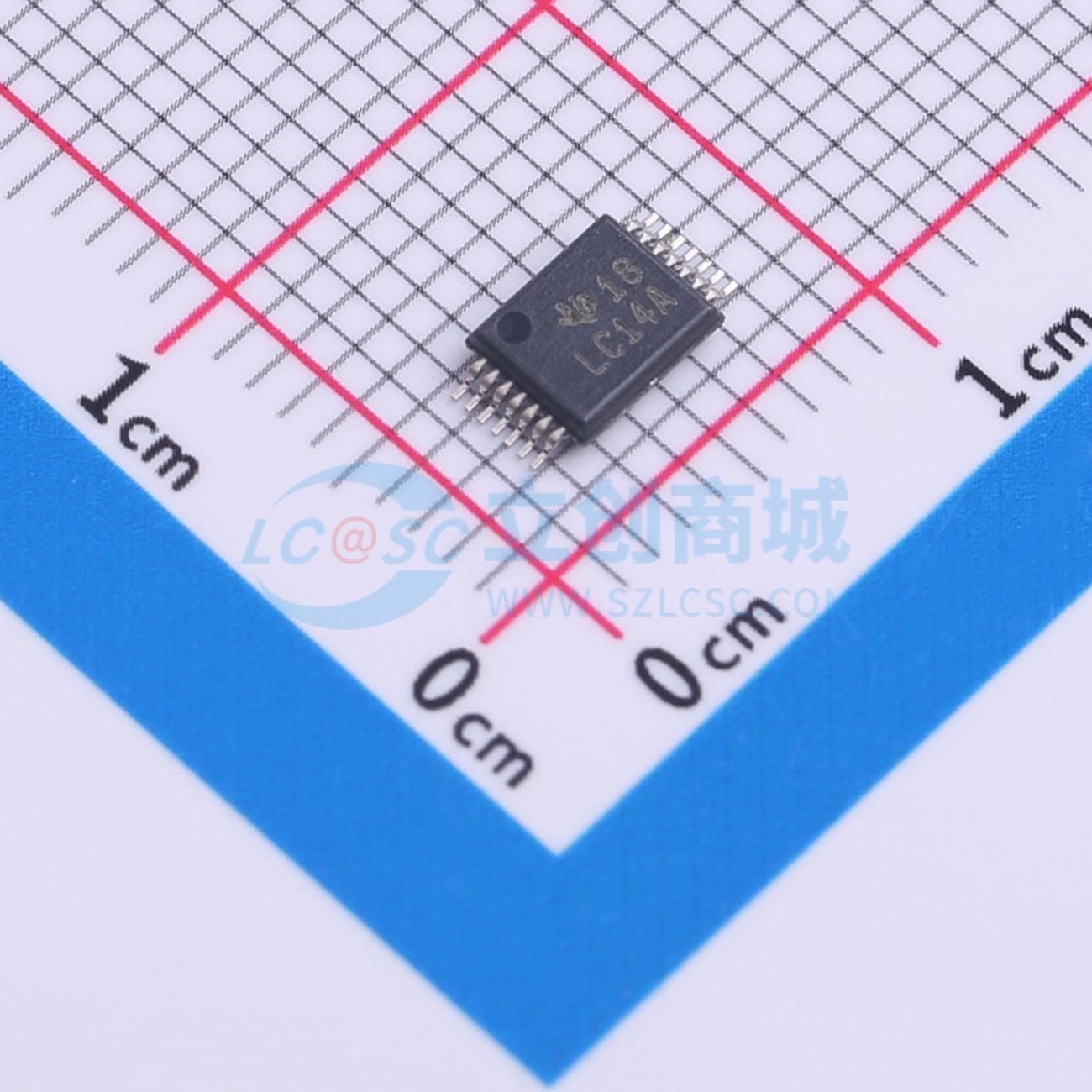 点击查看大图 SN74LVC14ADGVR实物图