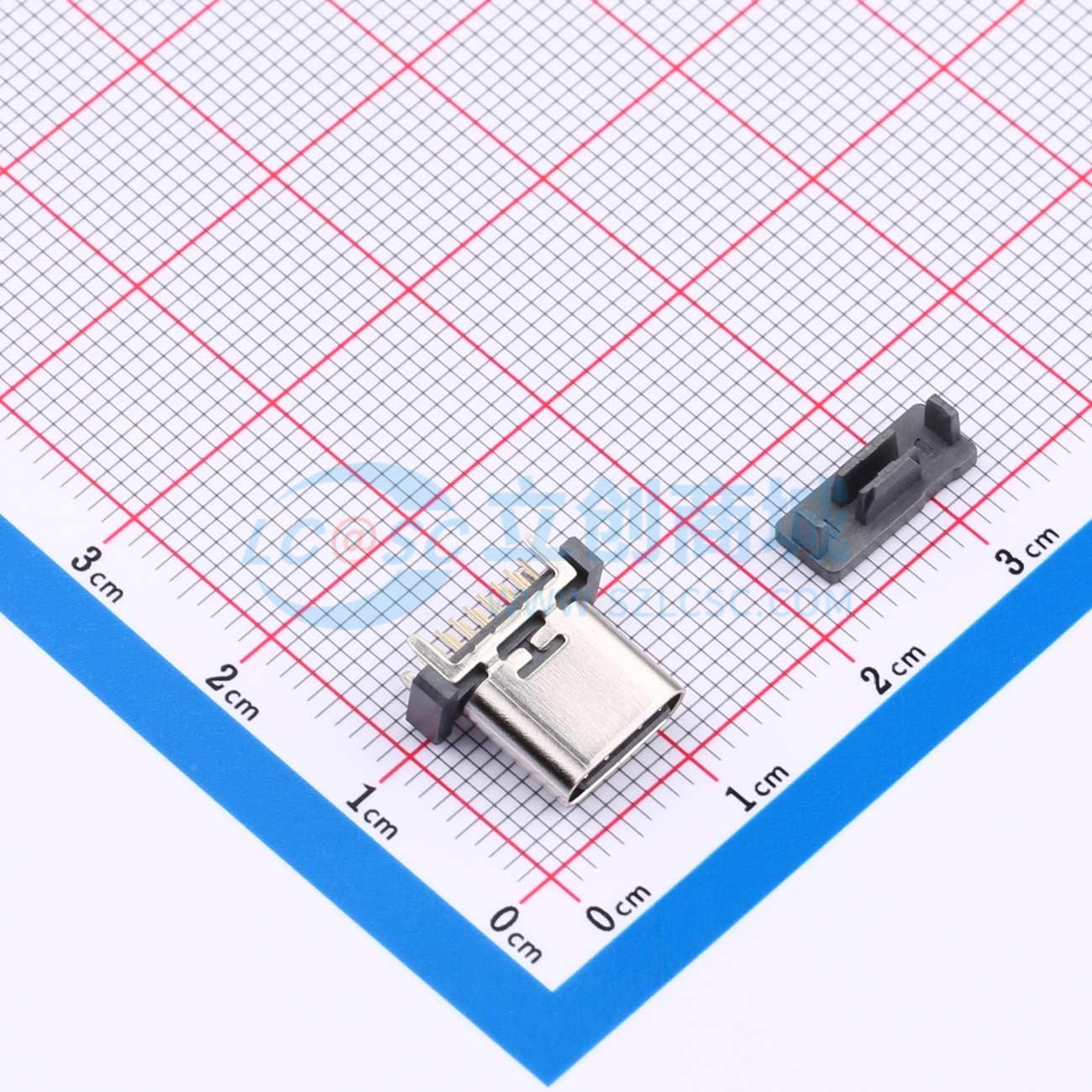 TYPE-C 16P LCH9.3-B 143实物图