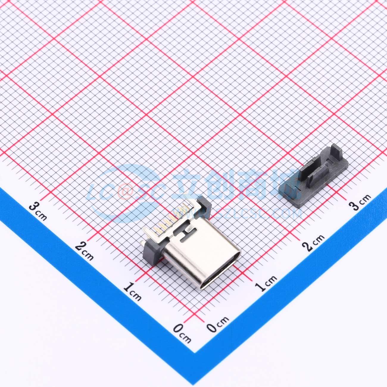 TYPE-C 16P LCH10.0-B 143实物图
