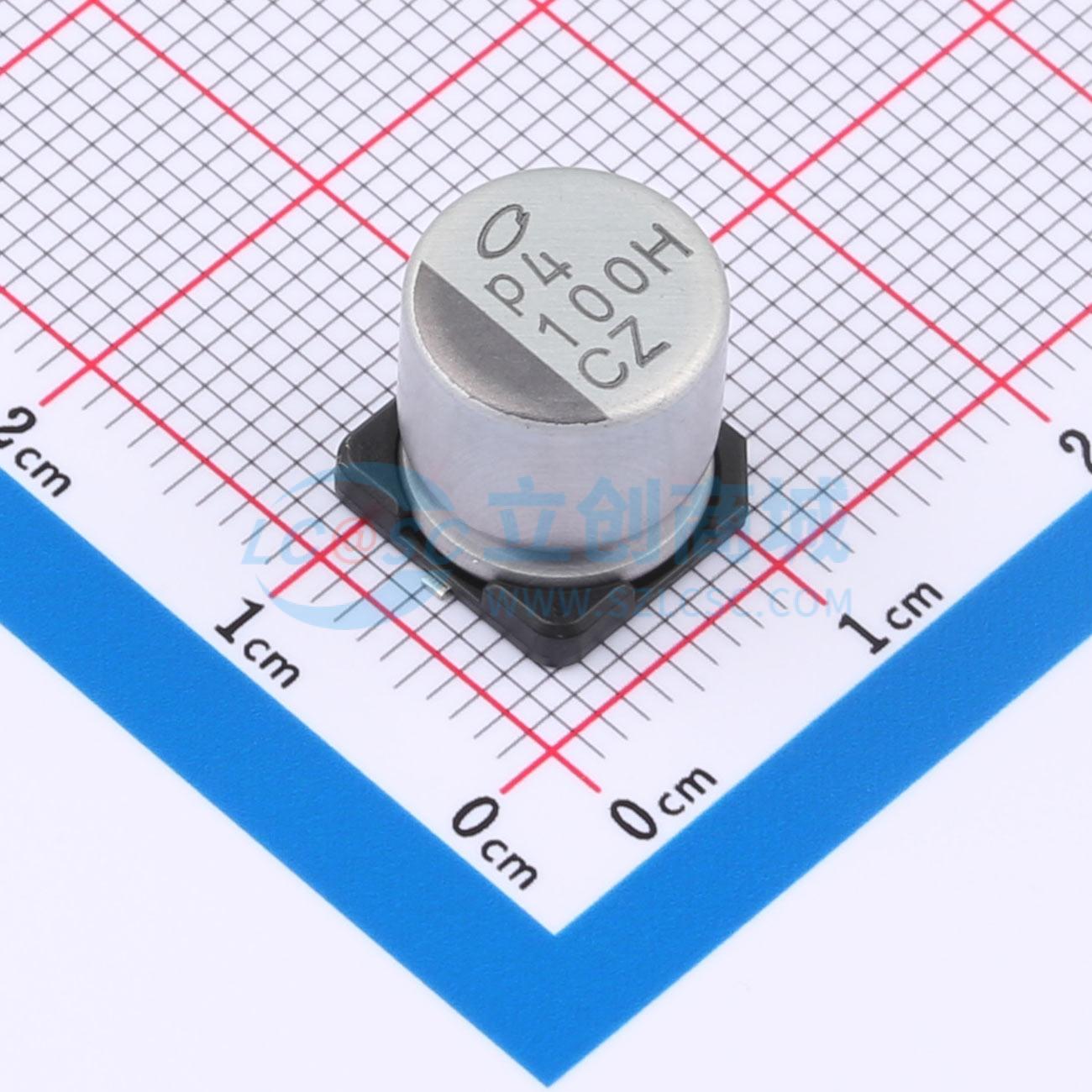 点击查看大图 UCZ1H101MCL1GS实物图