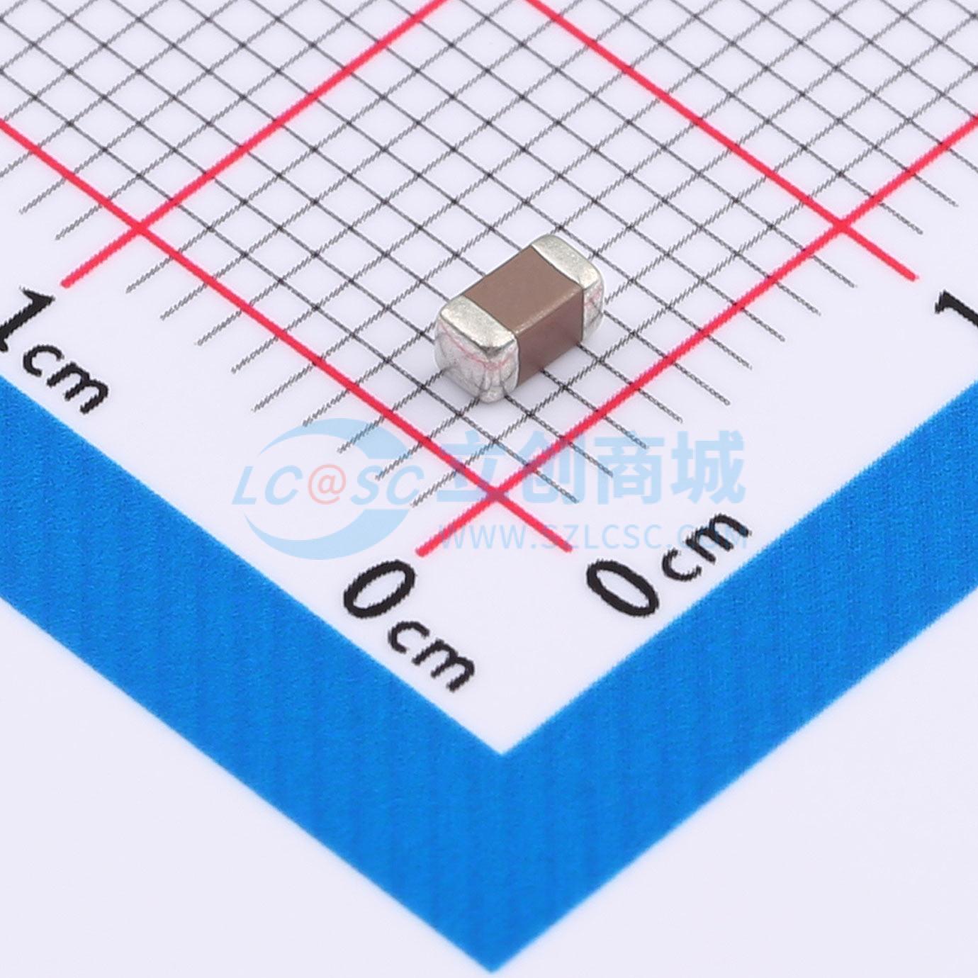 点击查看大图 CGA1206X7R106K160NT实物图