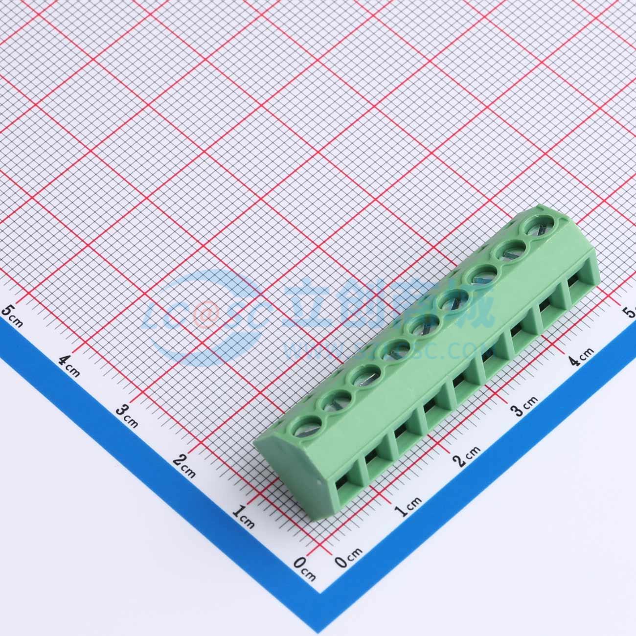 点击查看大图 DB127S-5.0-9P-GN-S实物图