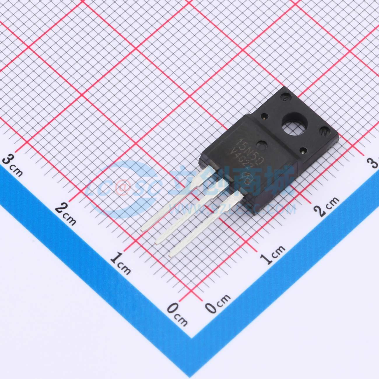 点击查看大图 FTA15N50A-VB实物图