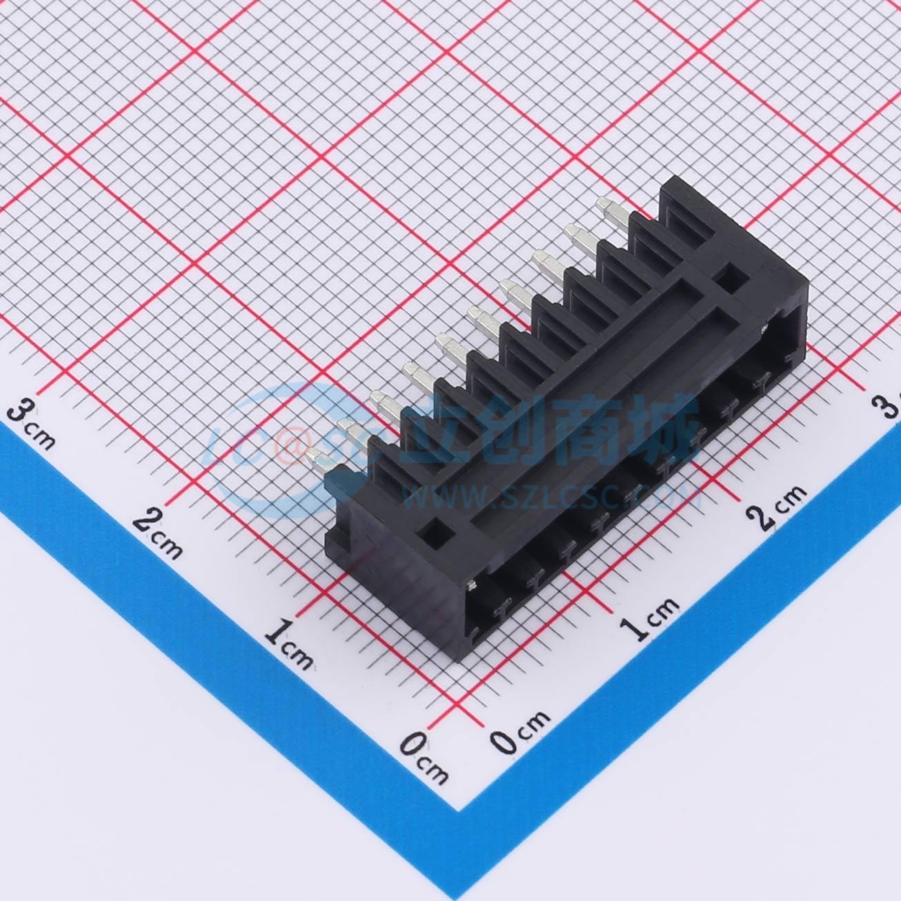 点击查看大图 DB2EVC-2.54-10P-BK实物图