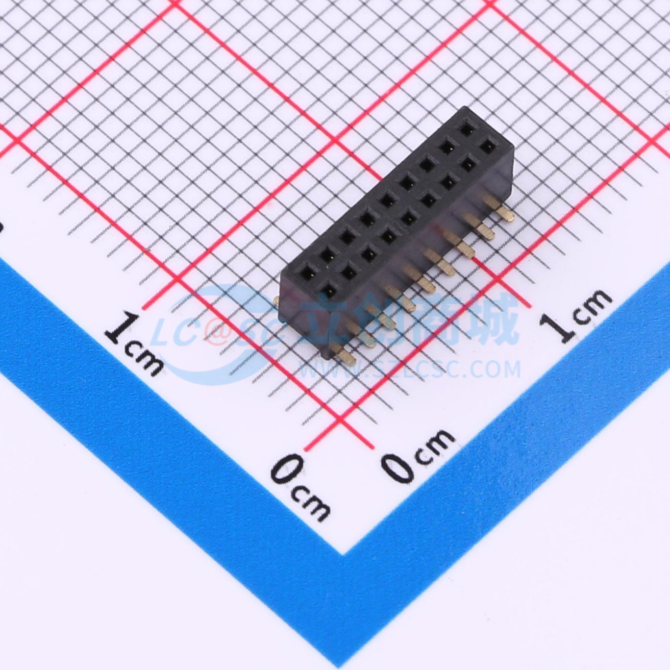 点击查看大图 BX-PM1.27-2-9PU-W实物图
