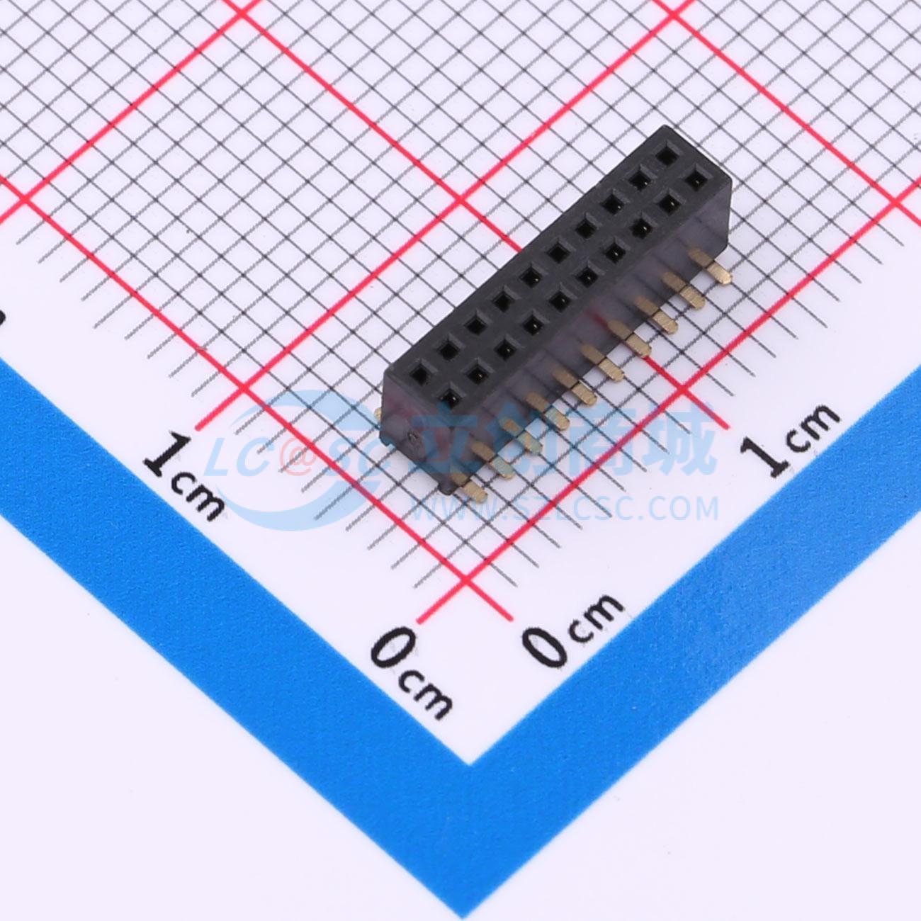 点击查看大图 BX-PM1.27-2-10PU-W实物图