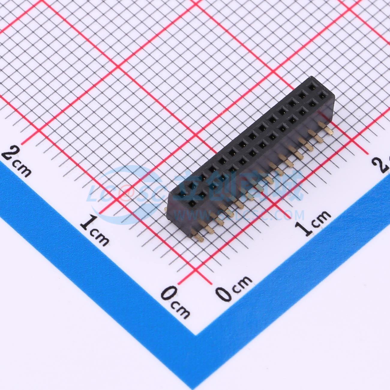 点击查看大图 BX-PM1.27-2-14PU-W实物图