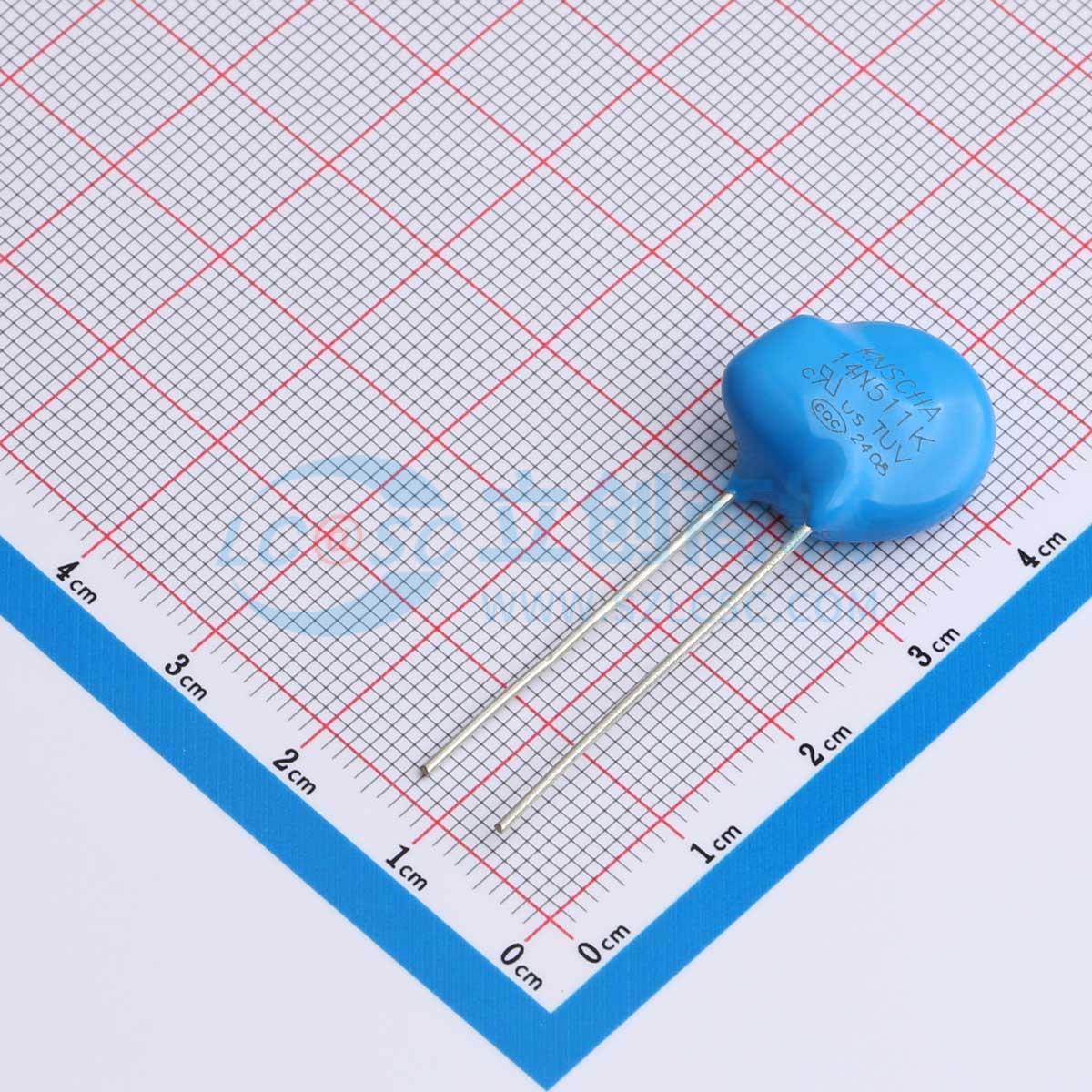 点击查看大图 TMOV14N511K206RV040实物图