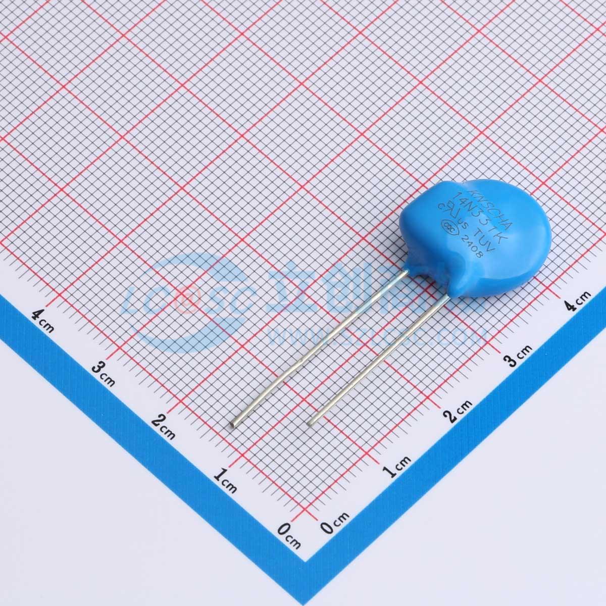 点击查看大图 TMOV14N331K206RV036实物图