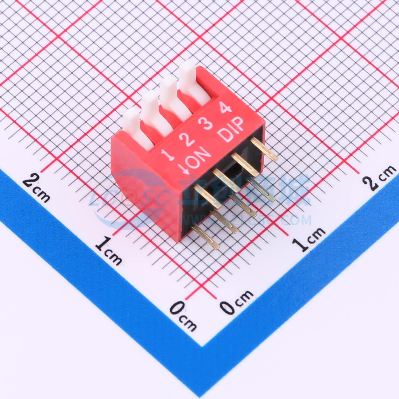 点击查看大图 HX 2.54-4P CJCB-H实物图