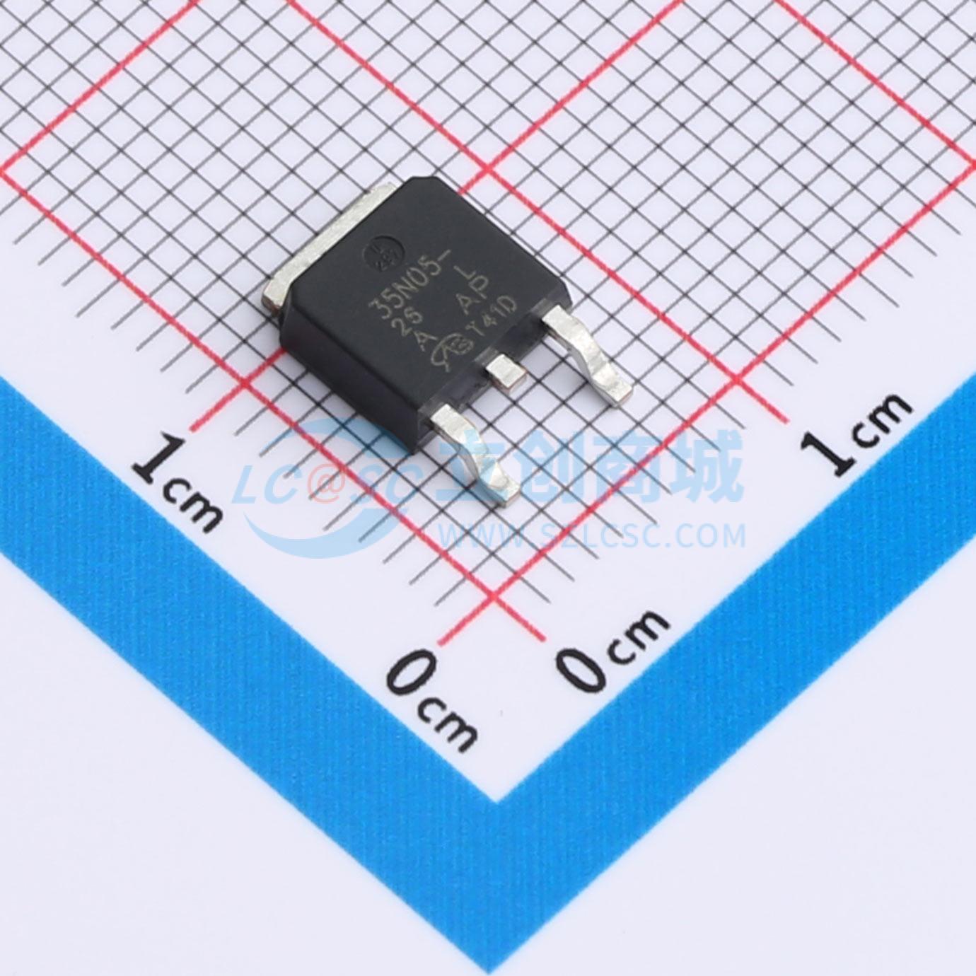 SQD35N05-26L-GE3-VB实物图