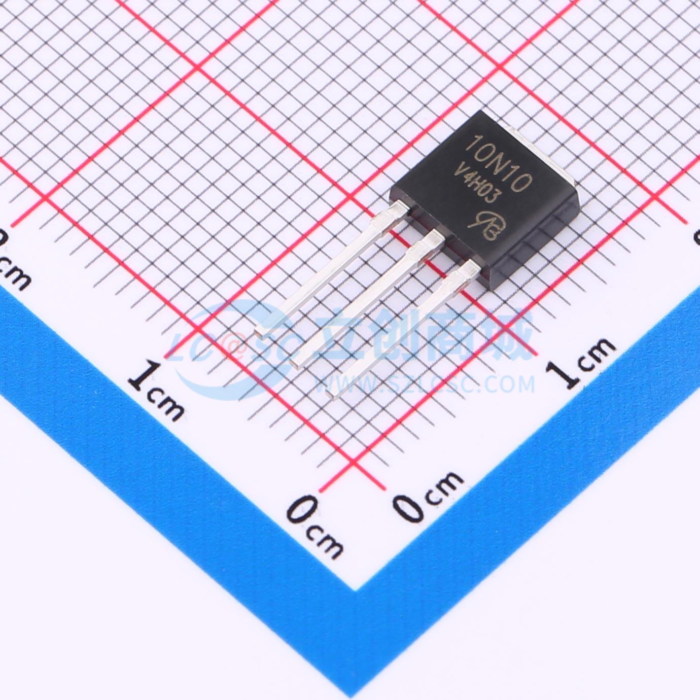 SPU10N10-VB实物图
