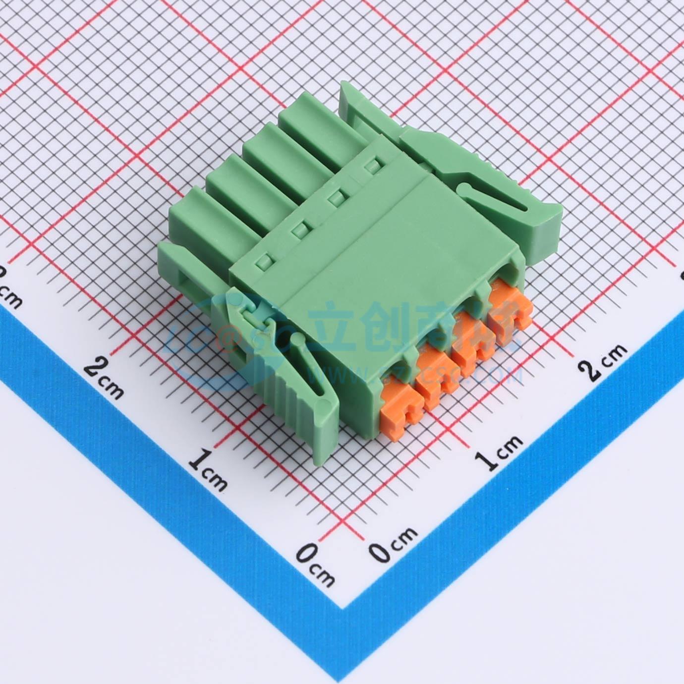 点击查看大图 DB2EKNG-3.5-4P-GN实物图