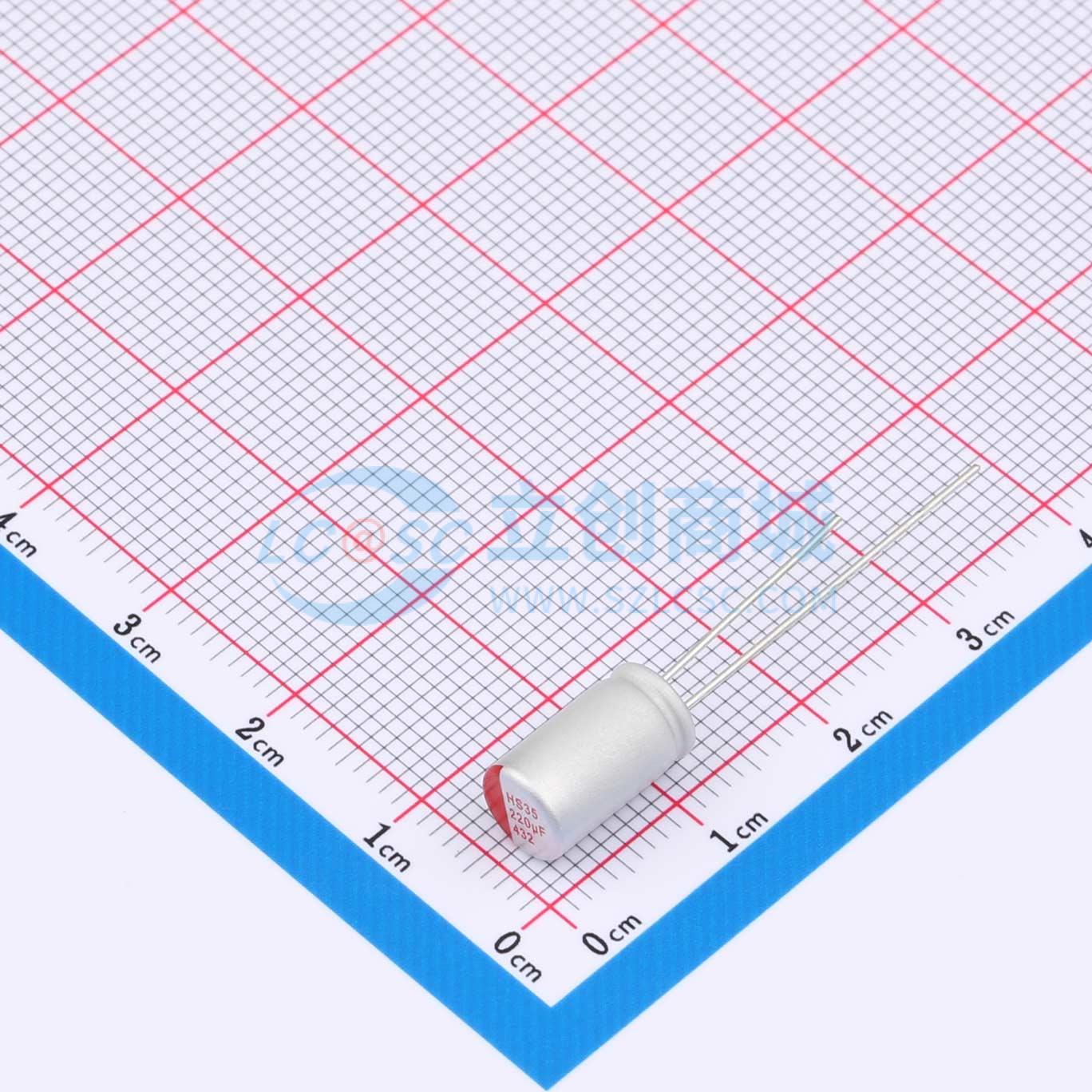 点击查看大图 GHS1V227M0610PC实物图