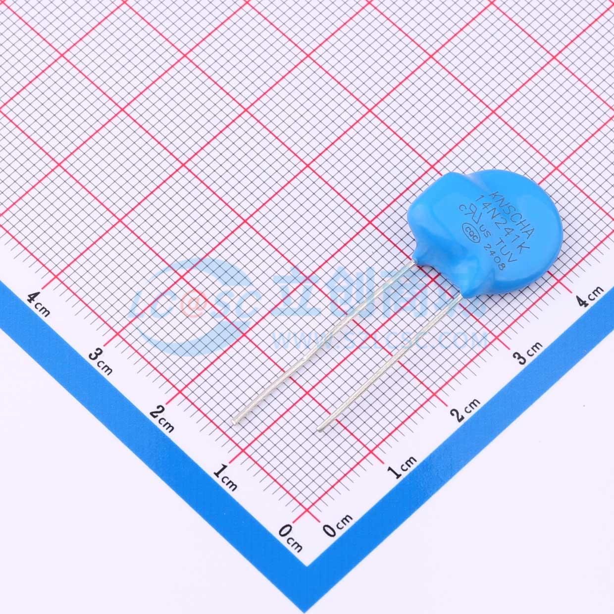 点击查看大图 TMOV14N241K206RV034实物图