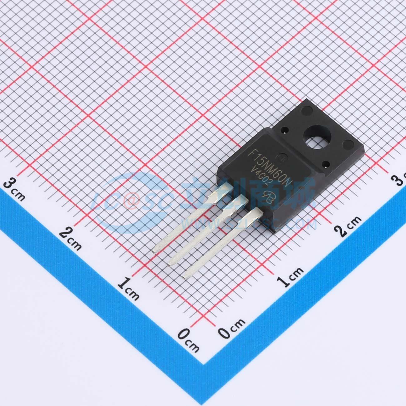 点击查看大图 STF15NM60ND-VB实物图