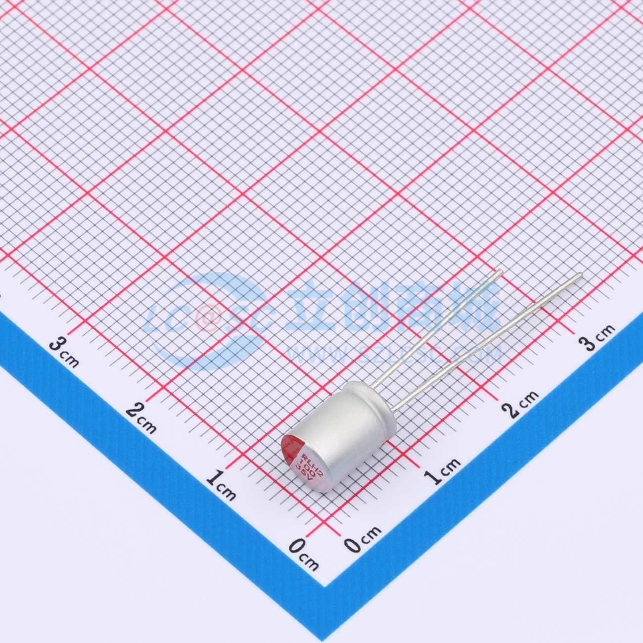 点击查看大图 JBLH2101M035C080RLM 100UF 35V实物图