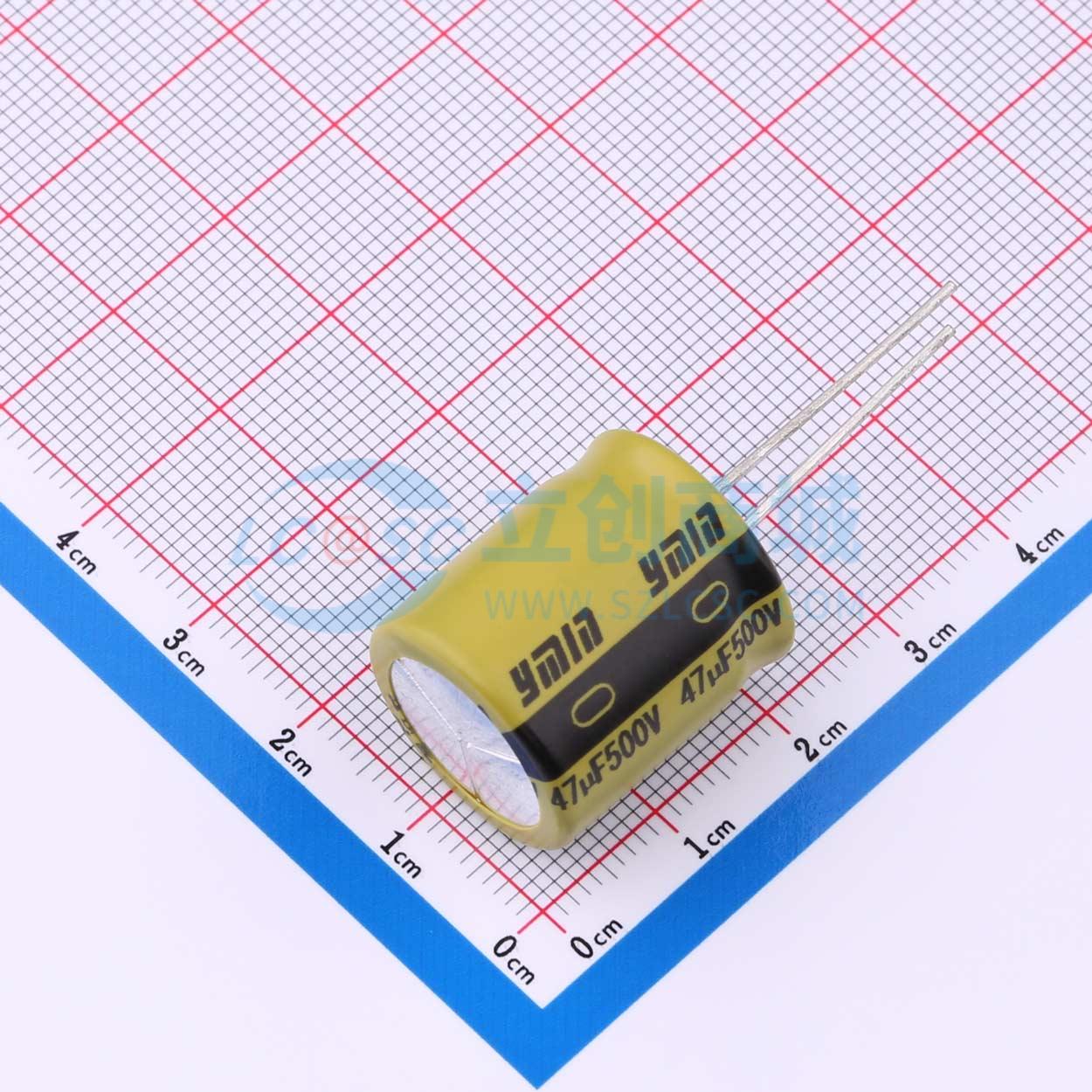 LKMJ2002H470MF实物图