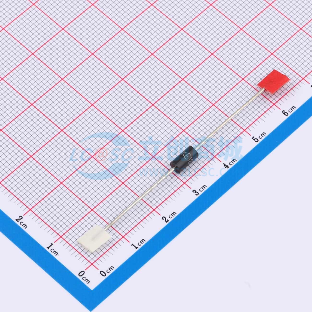点击查看大图 P6KE18CA实物图