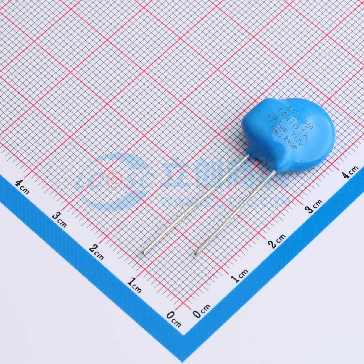 点击查看大图 TMOV14N181K206RV031实物图