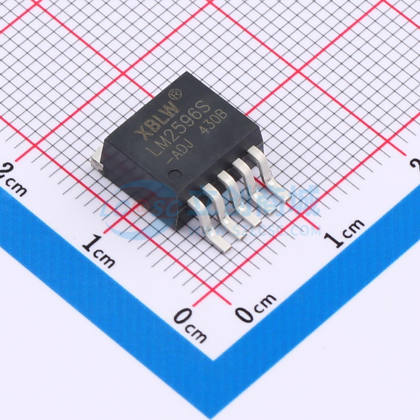 点击查看大图 LM2596S-ADJ(XBLW)实物图