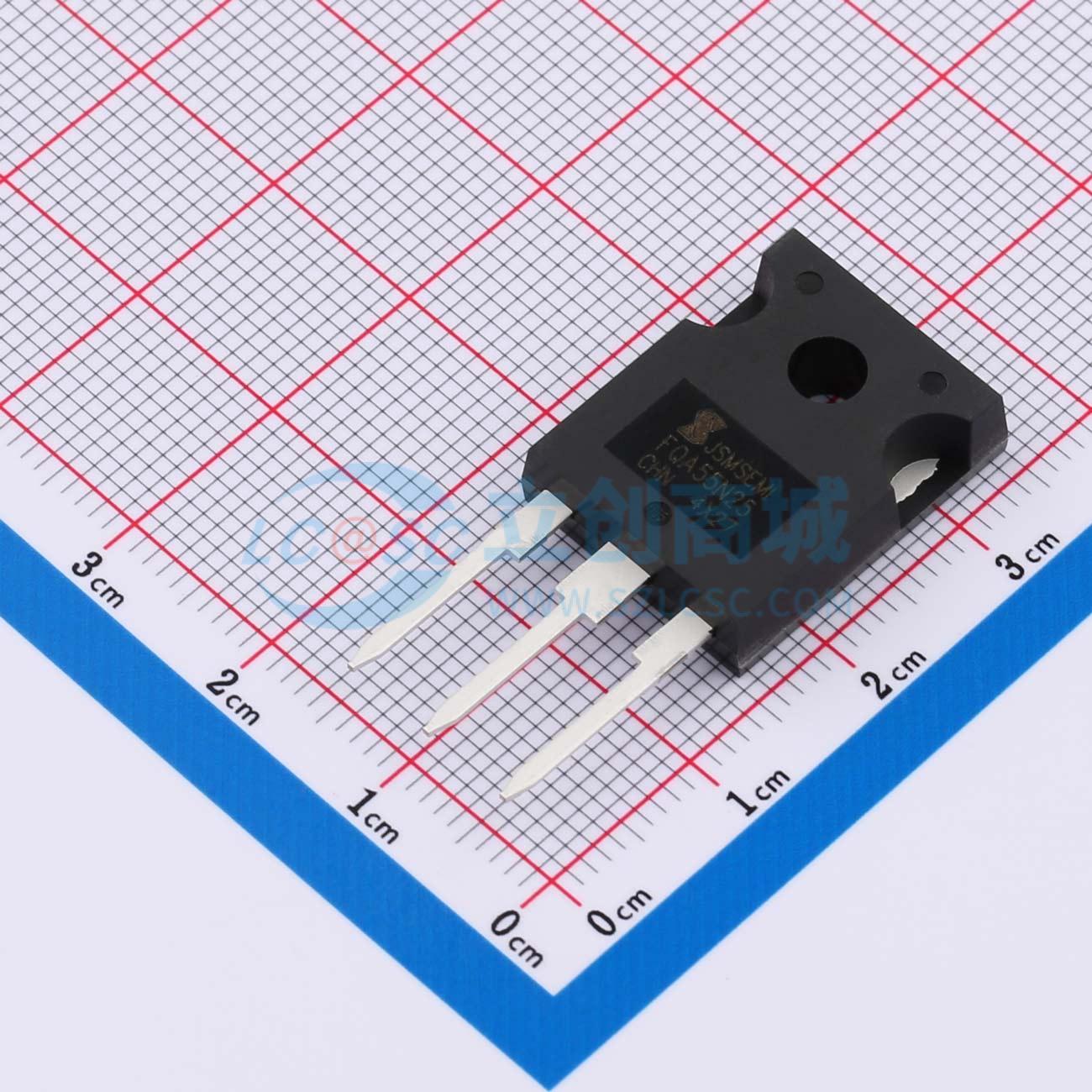 点击查看大图 FQA55N25-JSM实物图
