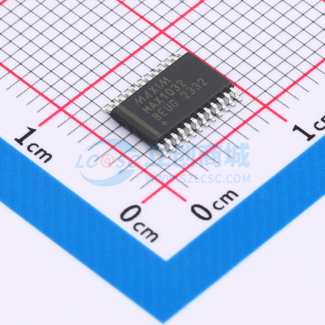 MAX1032BEUG+实物图