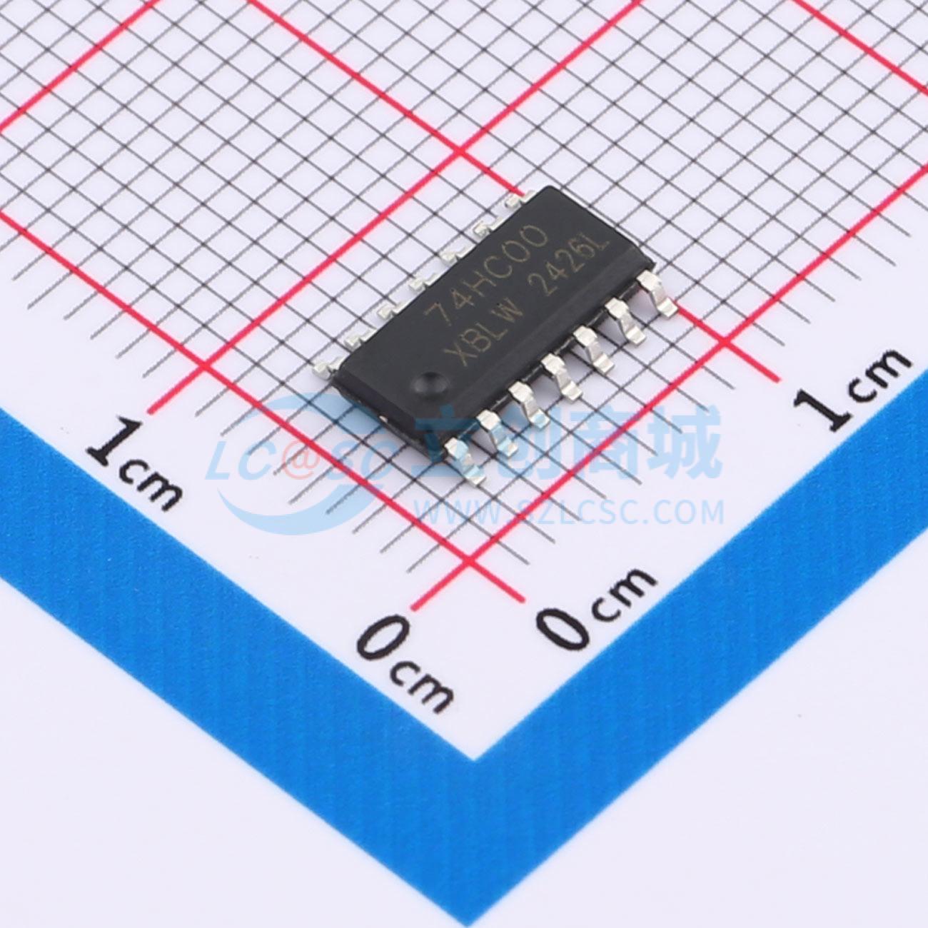 点击查看大图 SN74HC00DTR(XBLW)实物图