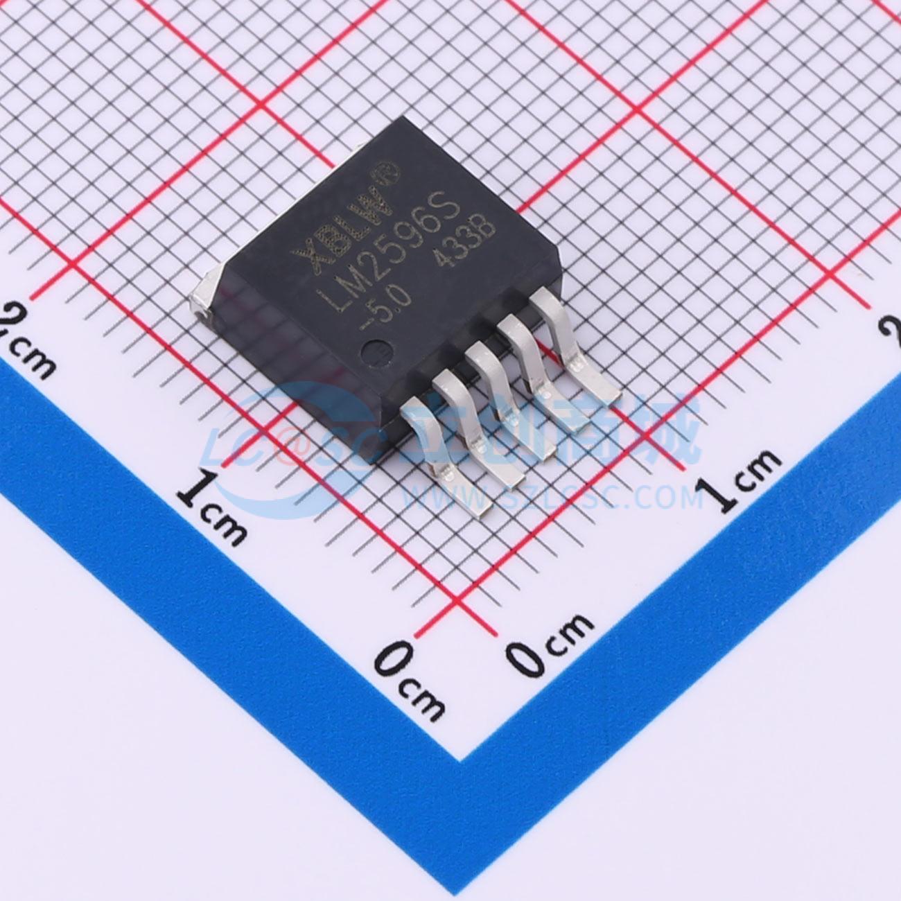 点击查看大图 LM2596S-5.0(XBLW)实物图