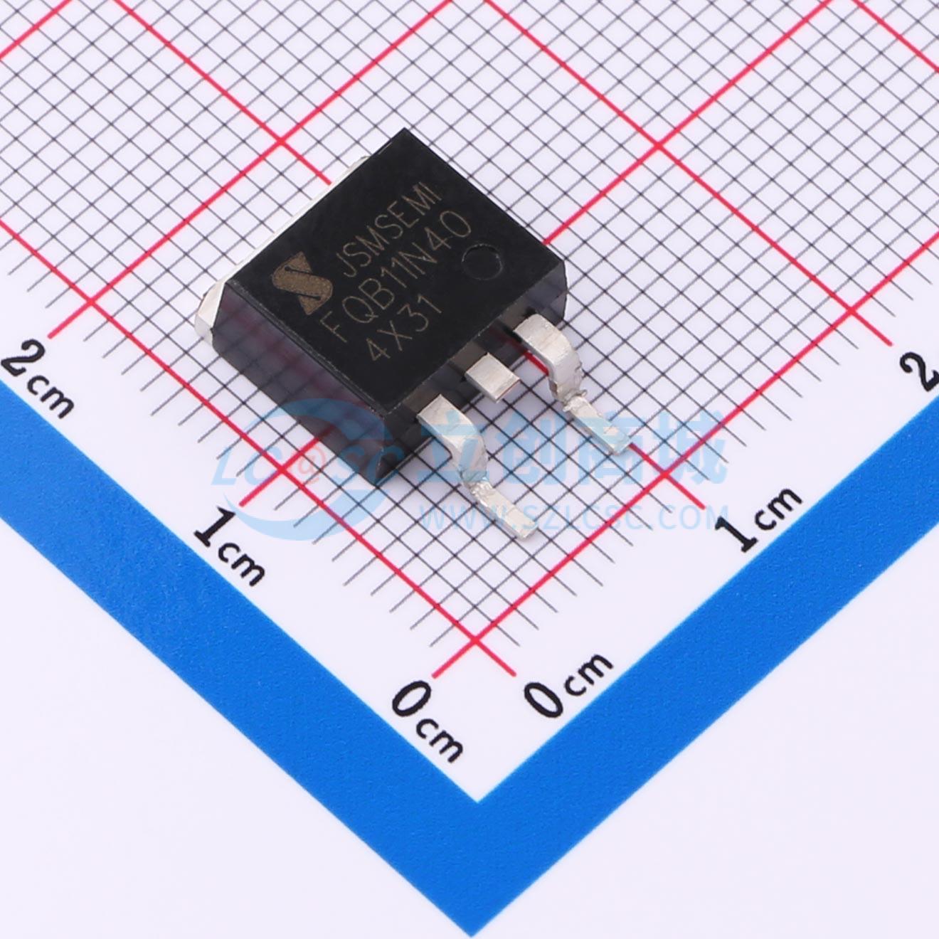 点击查看大图 FQB11N40TM-JSM实物图