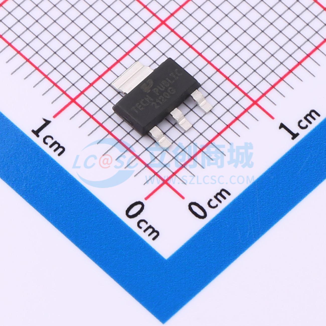 点击查看大图 ZVN2120GTA-TP实物图