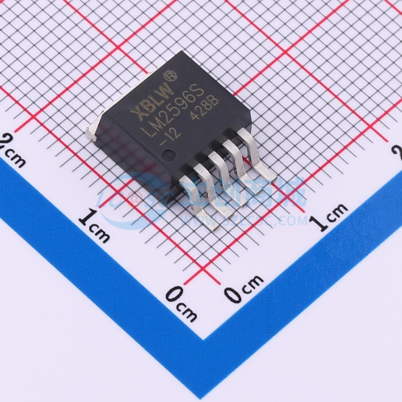 点击查看大图 LM2596S-12(XBLW)实物图