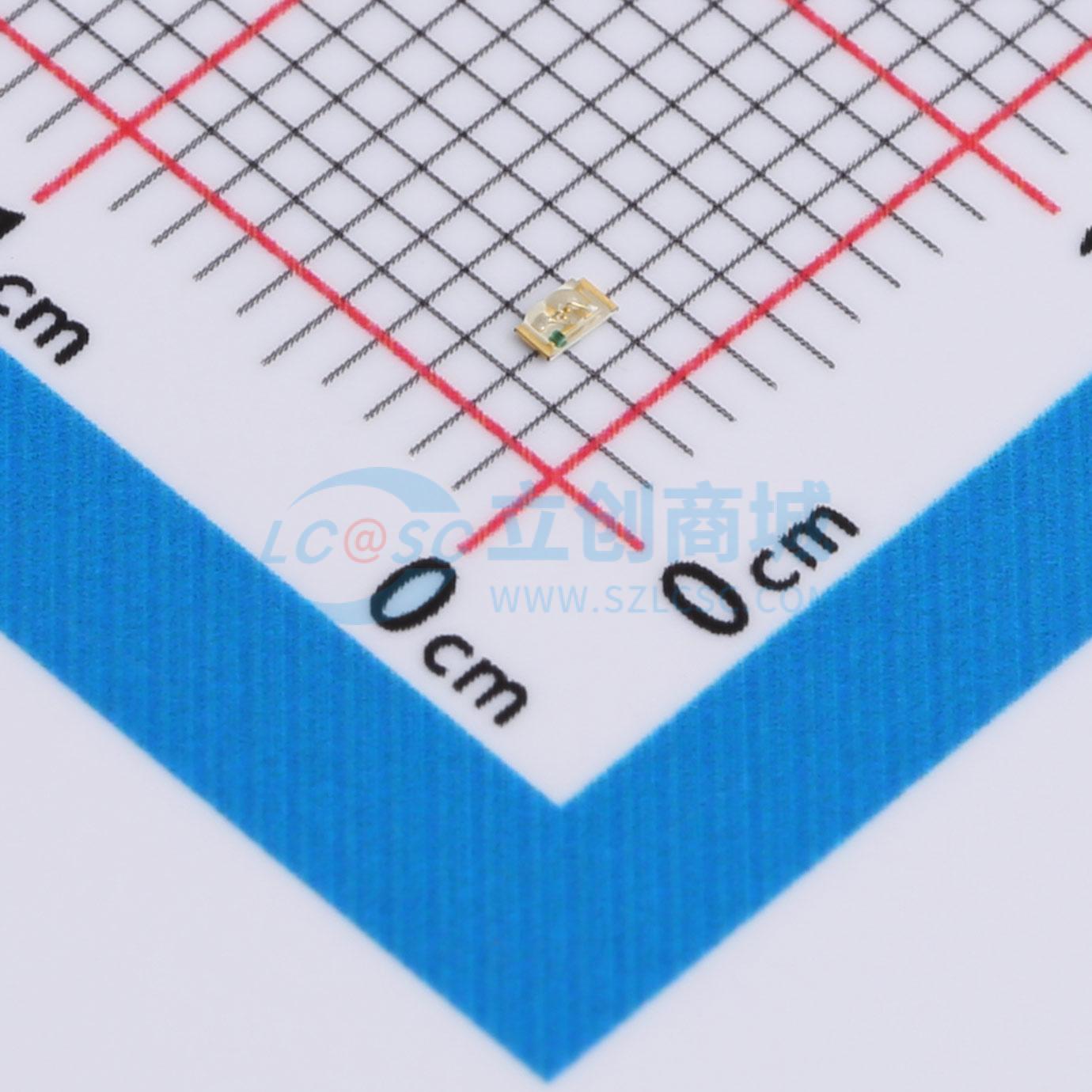 点击查看大图 APHD1608LZGCK实物图